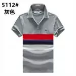 lacoste t-shirt new arrival polo coton stretch color gris